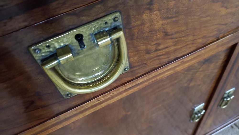 Starožitný nábytek-jídelna (intarzie, mramor,rozkládací stůl - 8