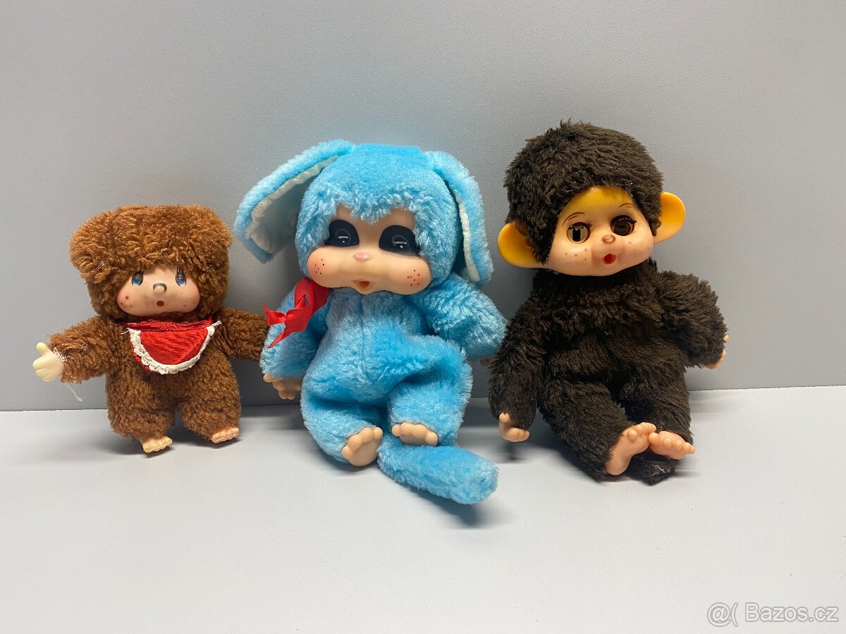 hračky staré hračky mončičák retro hračka mončičák plyšák - 8
