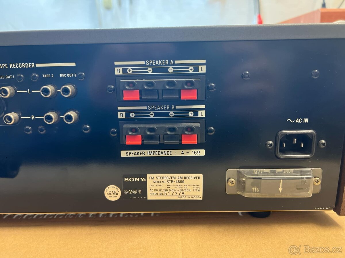 SONY VINTAGE RECEIVER STR-4800 - 8