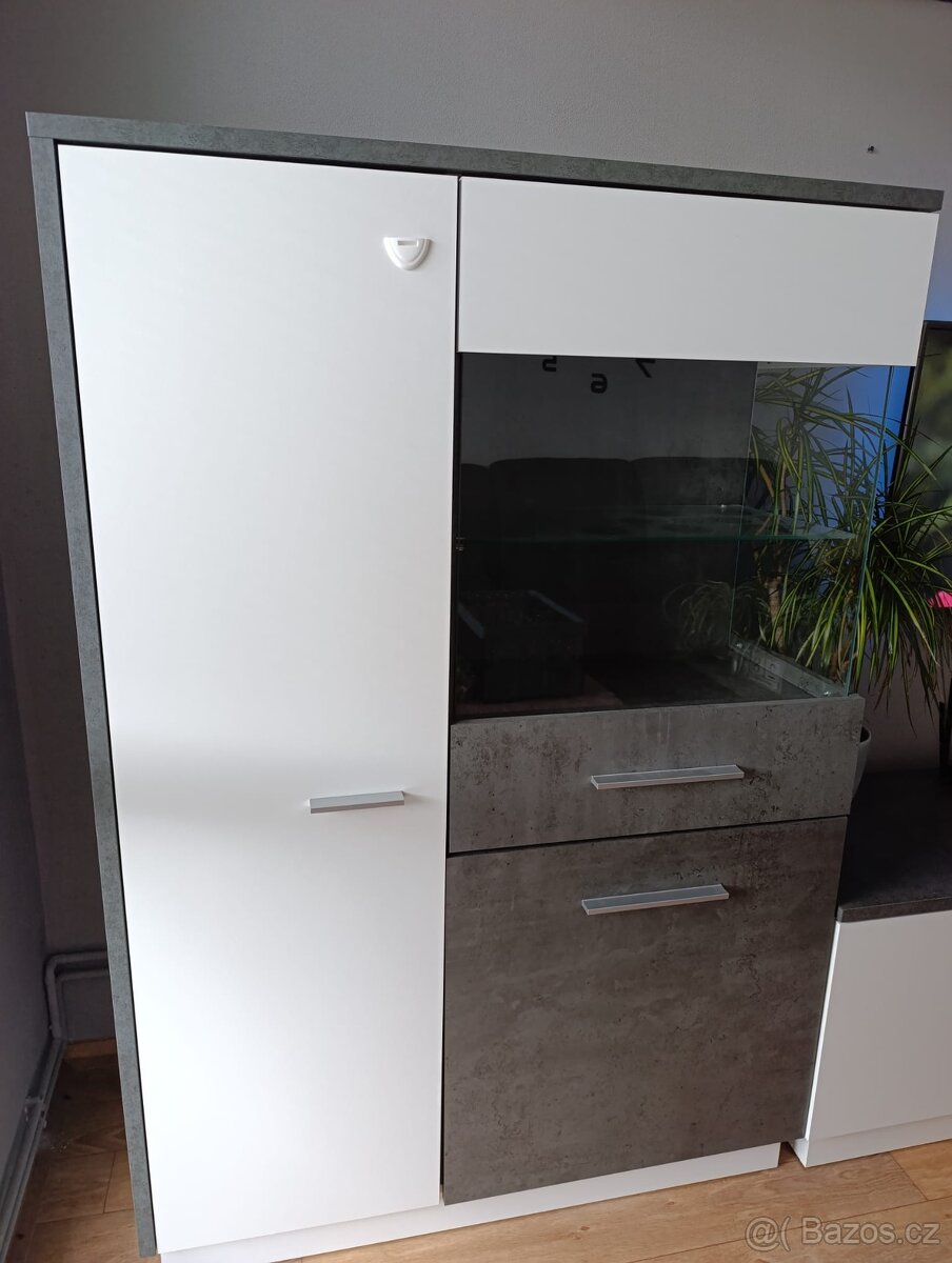 Obývací stěna SCONTO ZINGARO + komoda ZINGARO - 8