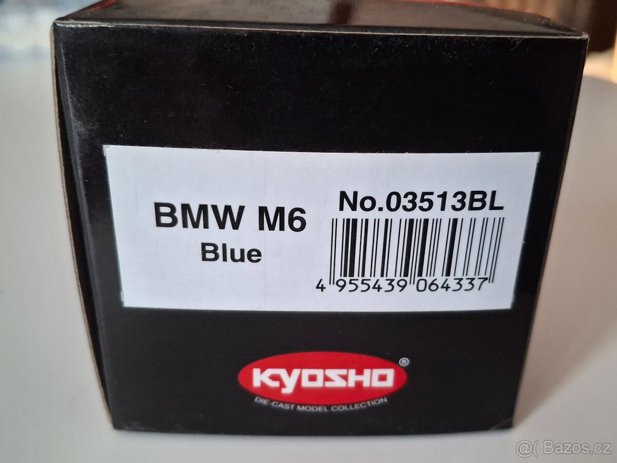 BMW M6 model 1:43 Kyosho - 8