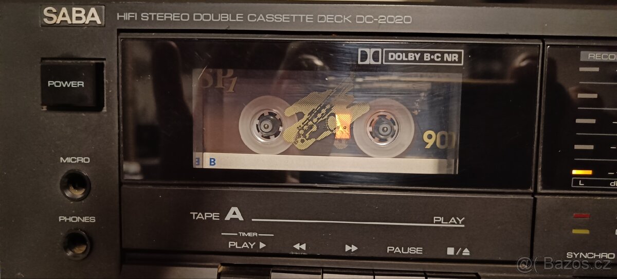 Prodám funkční hifi sestavu Saba - 8