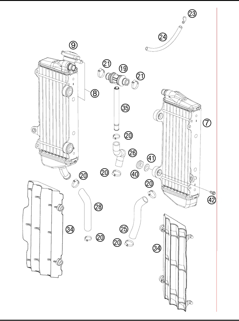 KTM 250 350 450 xc f sx f exc f - 8