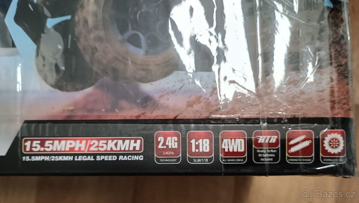 RC model Ghost short truck RC 93657 RTR 1:18 - 8