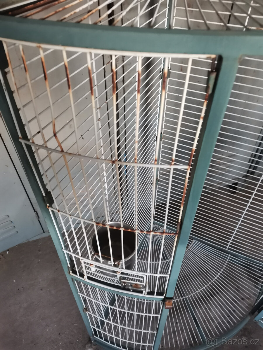 Klec - voliera rohova - 8