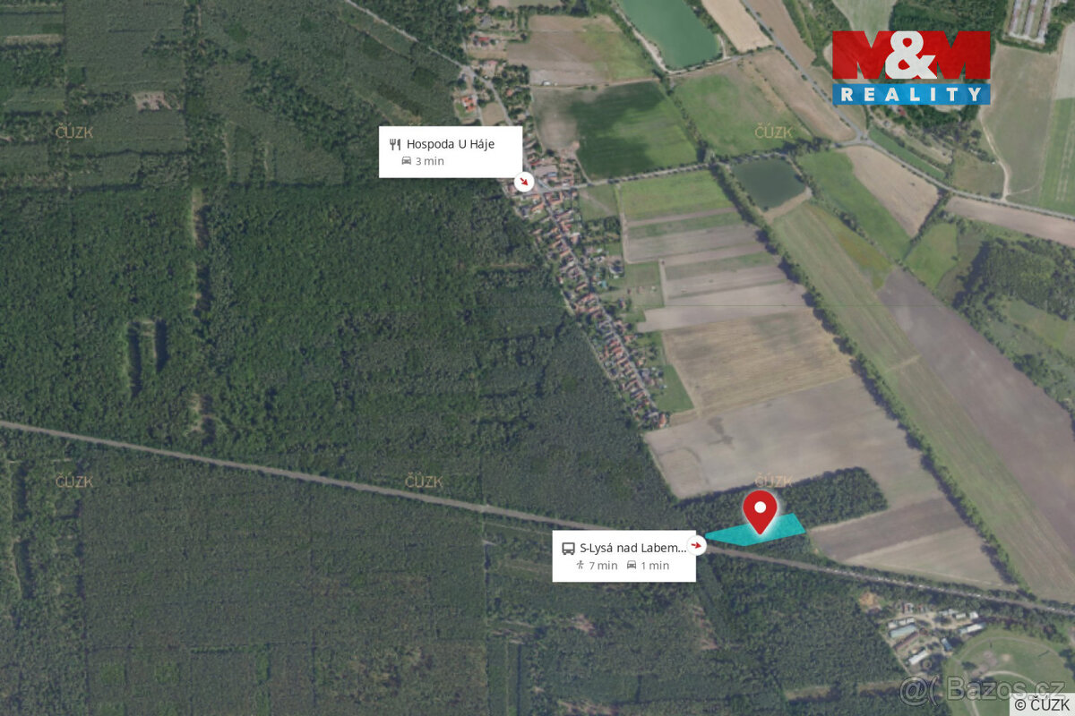 Prodej lesa, 6436 m², Lysá nad Labem - 8