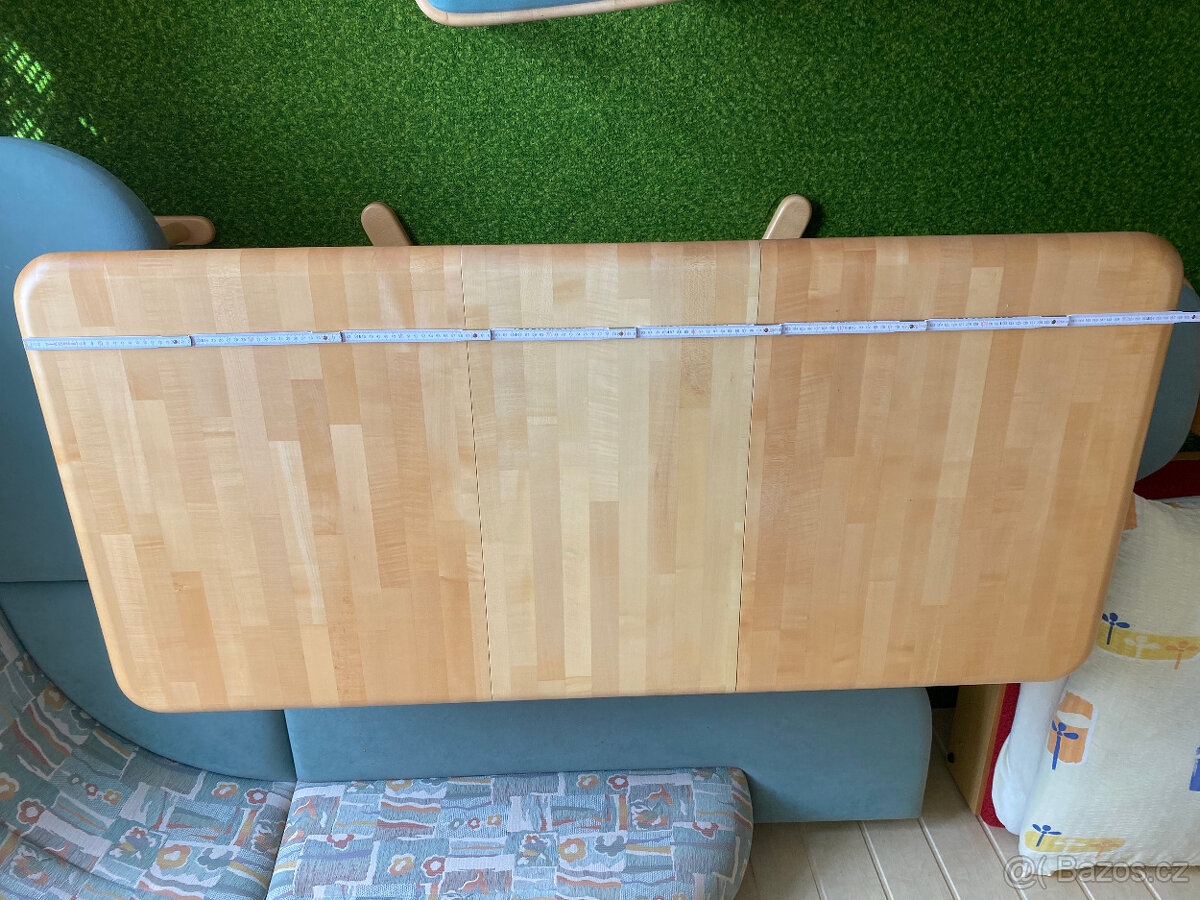 Masivní rohová lavice z jasanu zakázková výroba. - 8