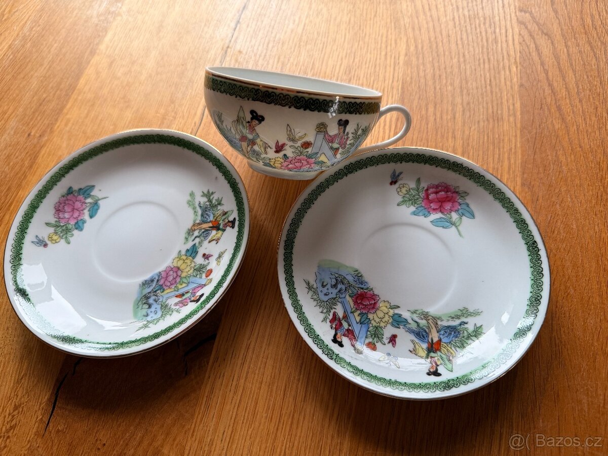 Čínské porcelánové šálky - 8