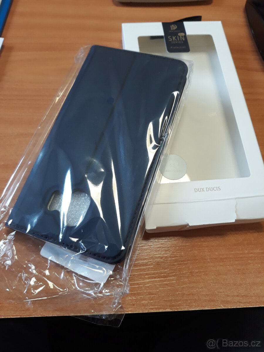 DUX Peněženkový obal Samsung Galaxy J4 (J400 / 2018) modrý - 8