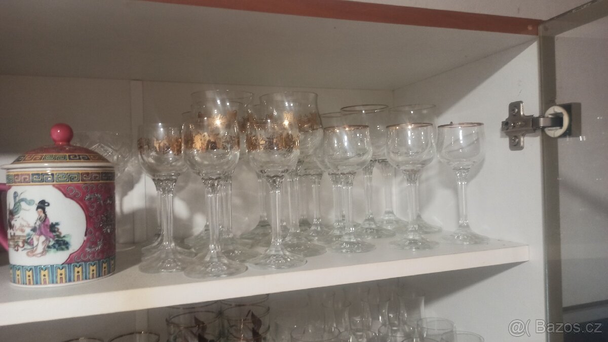 Skleničky porcelán - 8