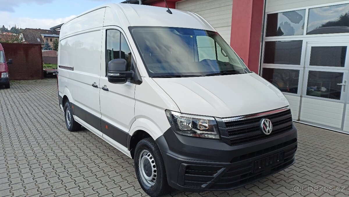 VW CRAFTER 2,0 TDI L2H2 2020 DPH 3,5t pěkný bez koroze - 8