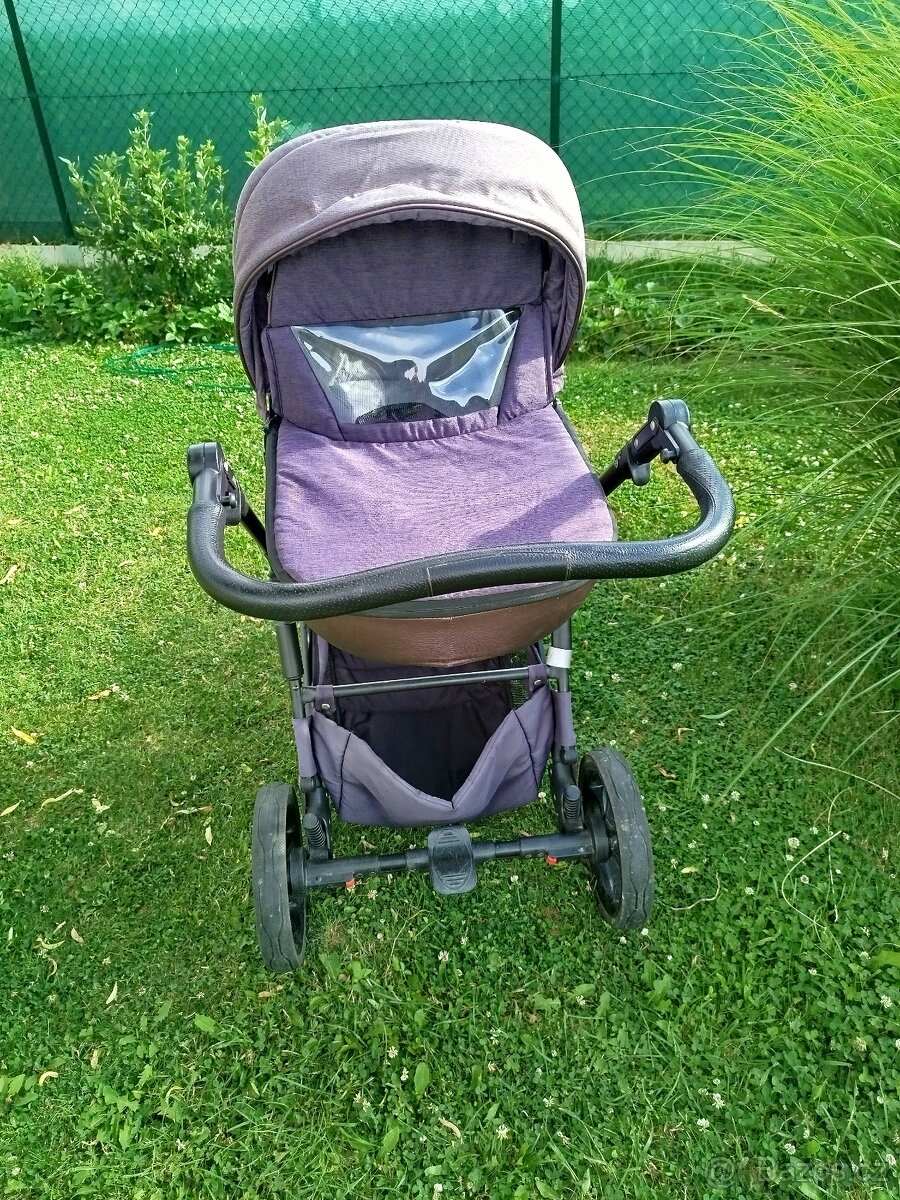 Dětský kočárek 3v1 Riko Nesa 2020 Plum - 8