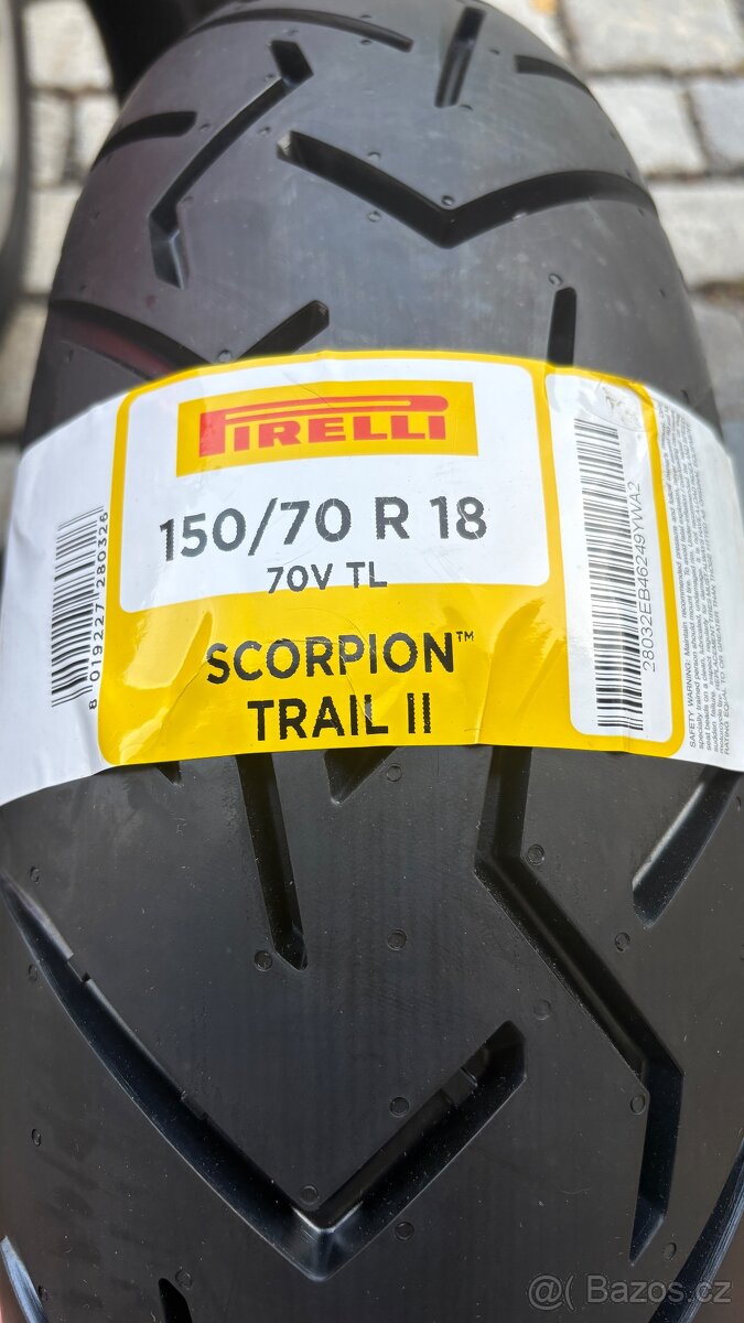 Pneu Mitas 150/70-17 69T Enduro Trail XT+ - 8