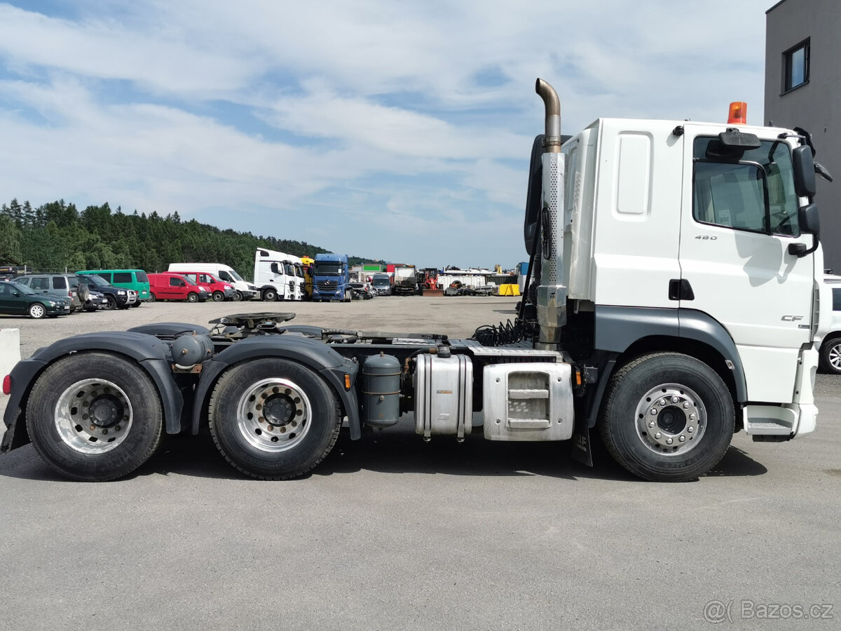 Prodám tahač DAF CF 480 FTT 6X4 E6 RETARDER jednookruhová h - 8