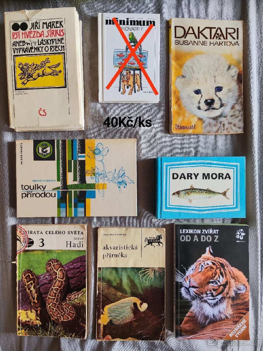 Mix knih o zvířatech - 8