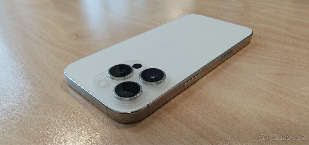 iPhone 16 PRO 128GB bílý titan ZÁRUKA + 20W adaptér - 8