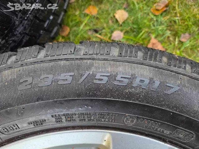 Alu kola 4ks 235/55 R17 zimní, 5x114,3 - 8