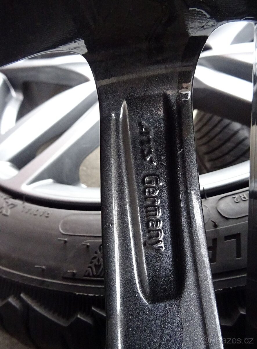 Alu disky BMW 3, 18", 5x112, ET 25, zimní sada - 8