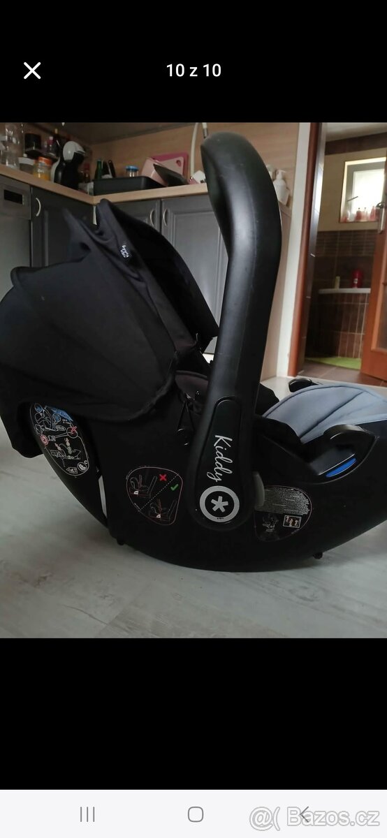 KINDERKRAFT Everyday 2v1 + KIDDY Autosedačka Evolution Pro 2 - 8