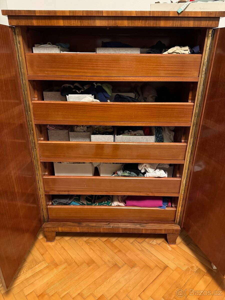 2× masivní dubové skříně – TOP stav, sleva 50 %, Brno-střed - 8