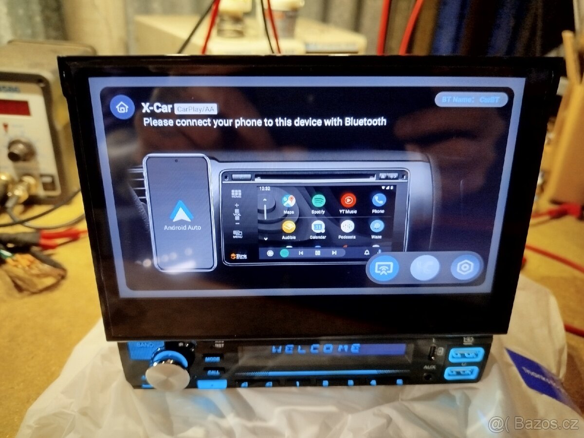 Vyjížděcí autorádio + kamera + carplay android 2gb ram 32hdd - 8