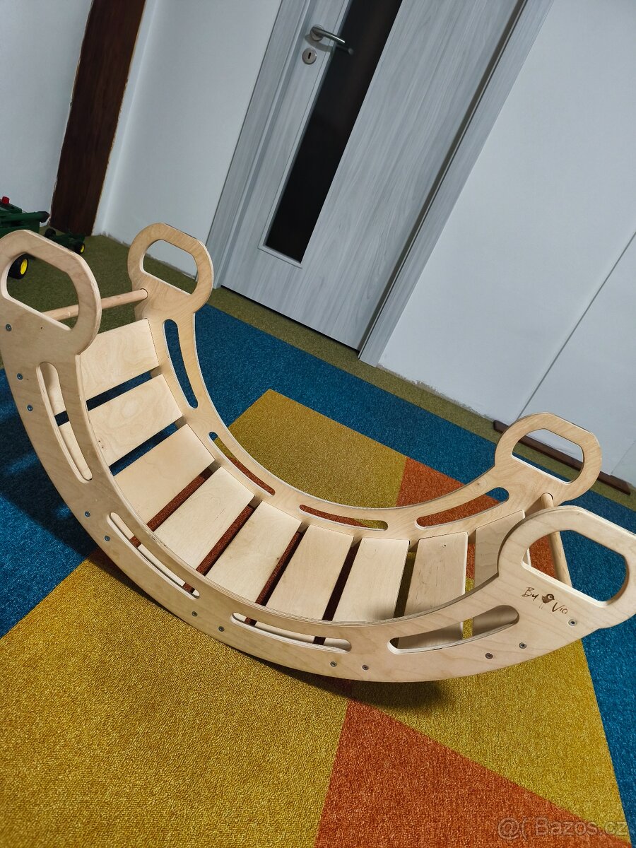 Učící věž+houpačka se skluzavkou - 8