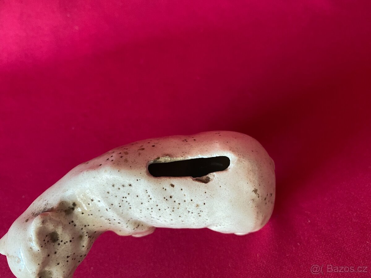 kasička pokladnička stará pokladnička lední medvěd RARITA - 8