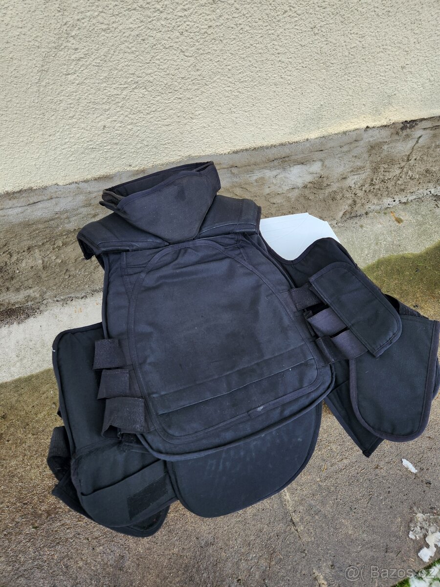 policejní vesta neprůstřelná balistická urna taktická kevlar - 8