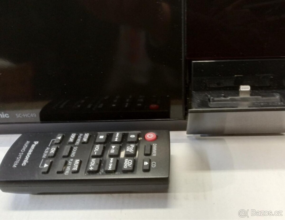 PANASONIC SC-HC49 usb, bluetooth, CD, iPod - 8