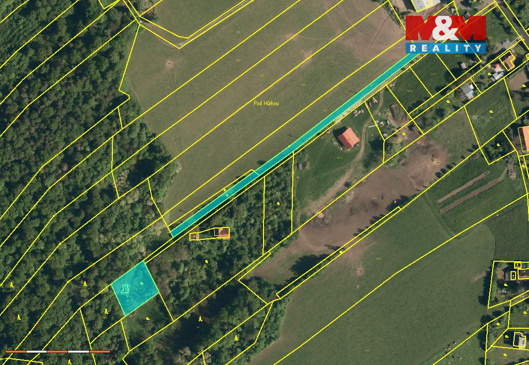 Prodej pozemek 2730 m2, Jeseník nad Odrou, Hůrka - 8