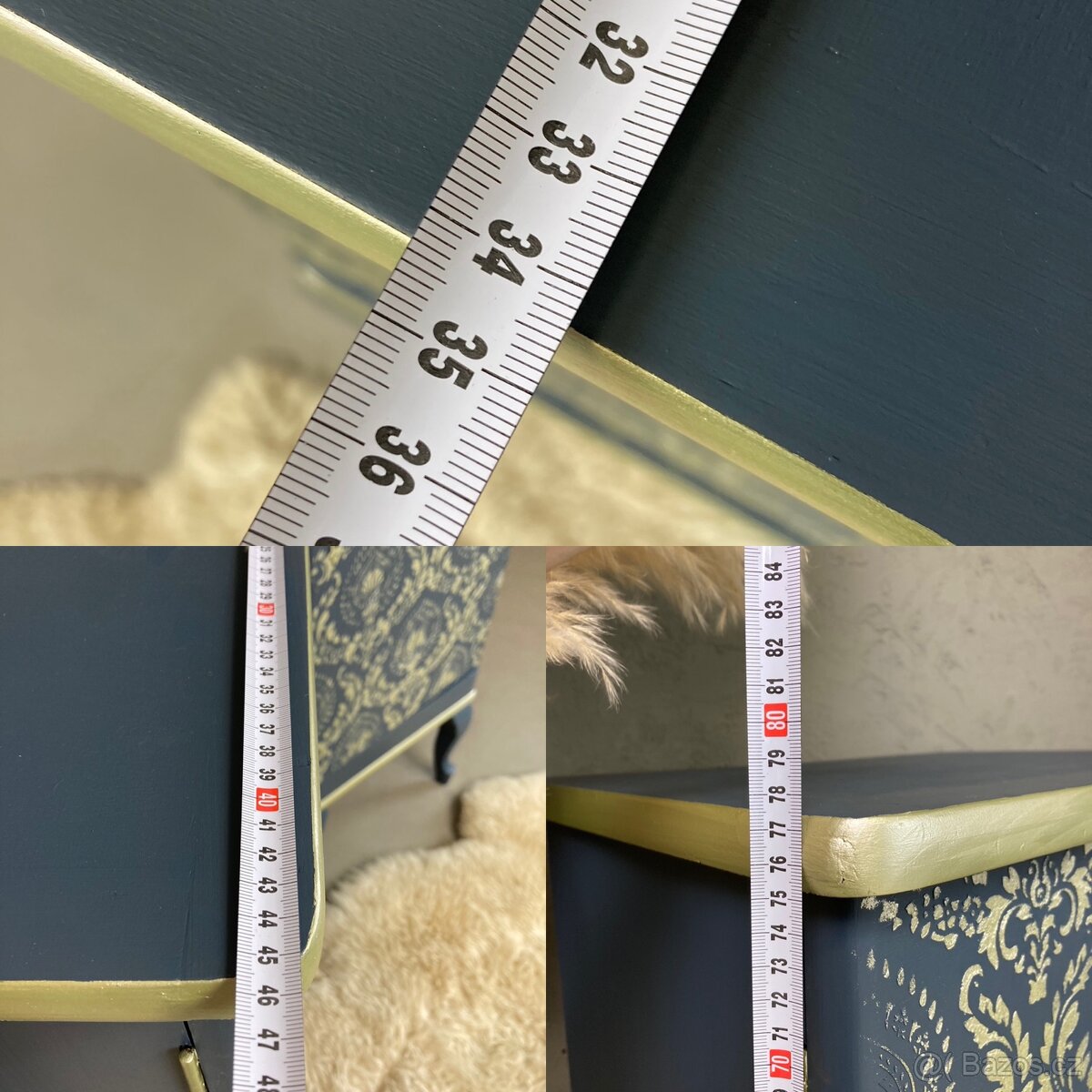 Noční Stolky Champagne Moonlight - 8