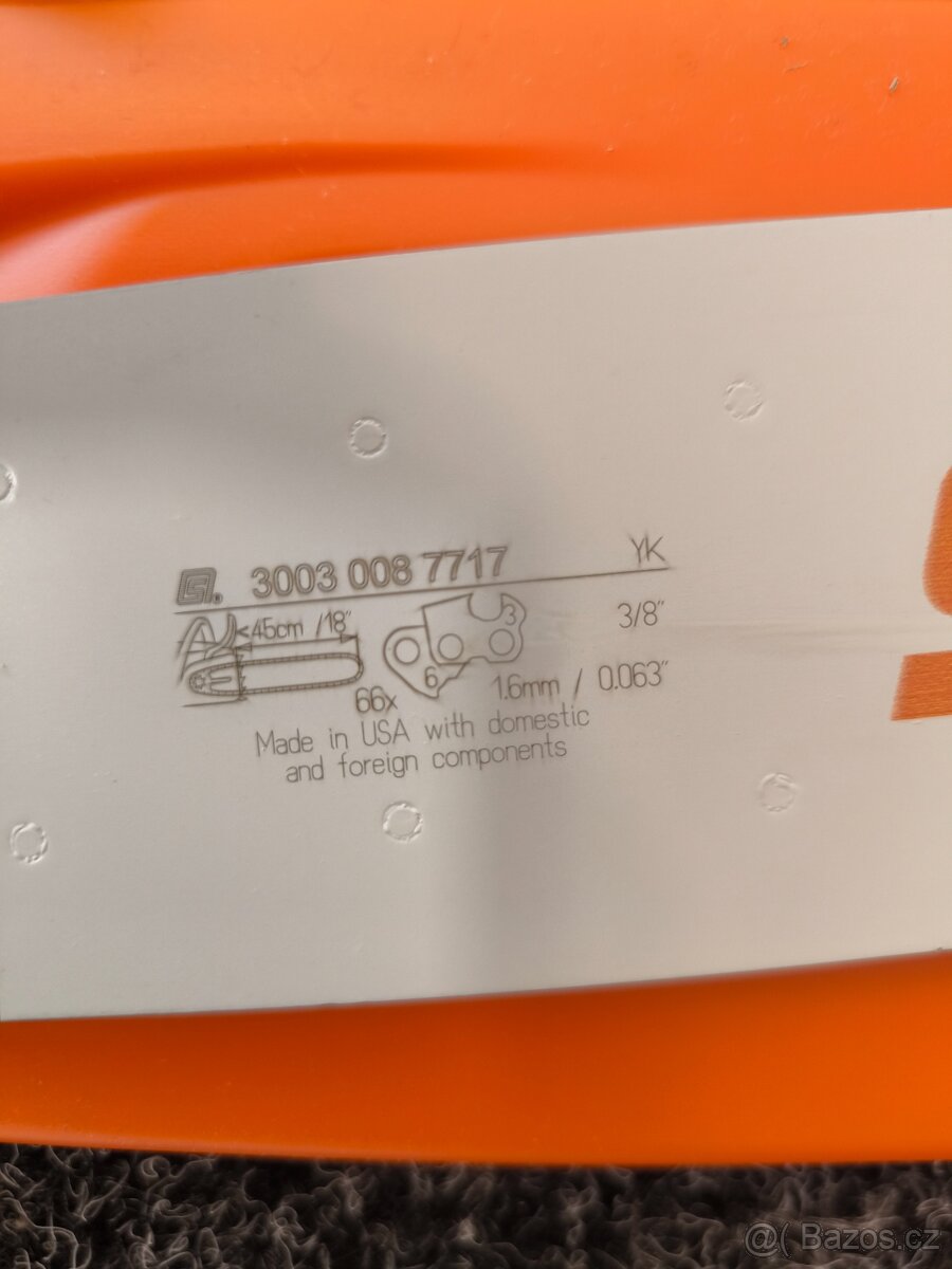 Stihl MS 363 3.5KW Nová nepoužitá - 8