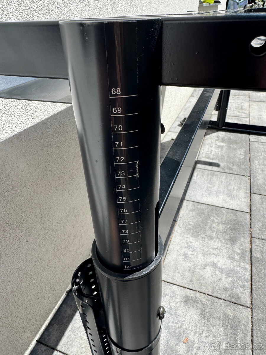 Kancelářský psací stůl polohovací - 2 kontejnery - TOP - 8