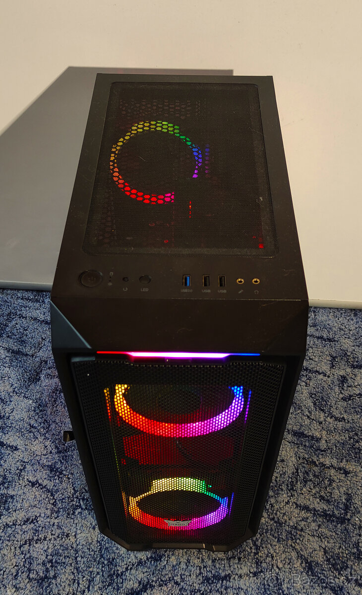 Herní PC | Ryzen 5 | RTX 4060 OC | m.2 NVME 1 000GB - 8