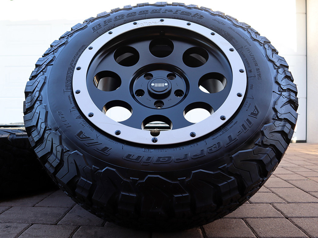 18" 5x127 = DELTA 4x4 JEEP WRANGLER – 5KUSŮ BF GOODRICH - 8