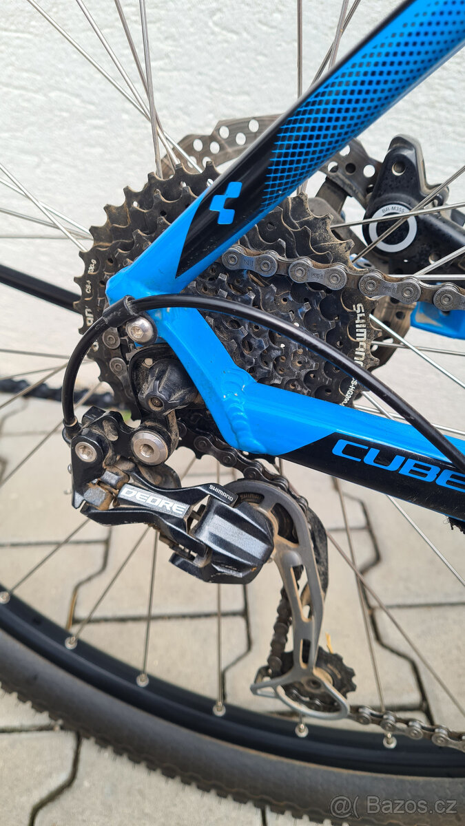 CUBE Analog 29, Hydraulické brzdy, Shimano Deore, Rám L - 8
