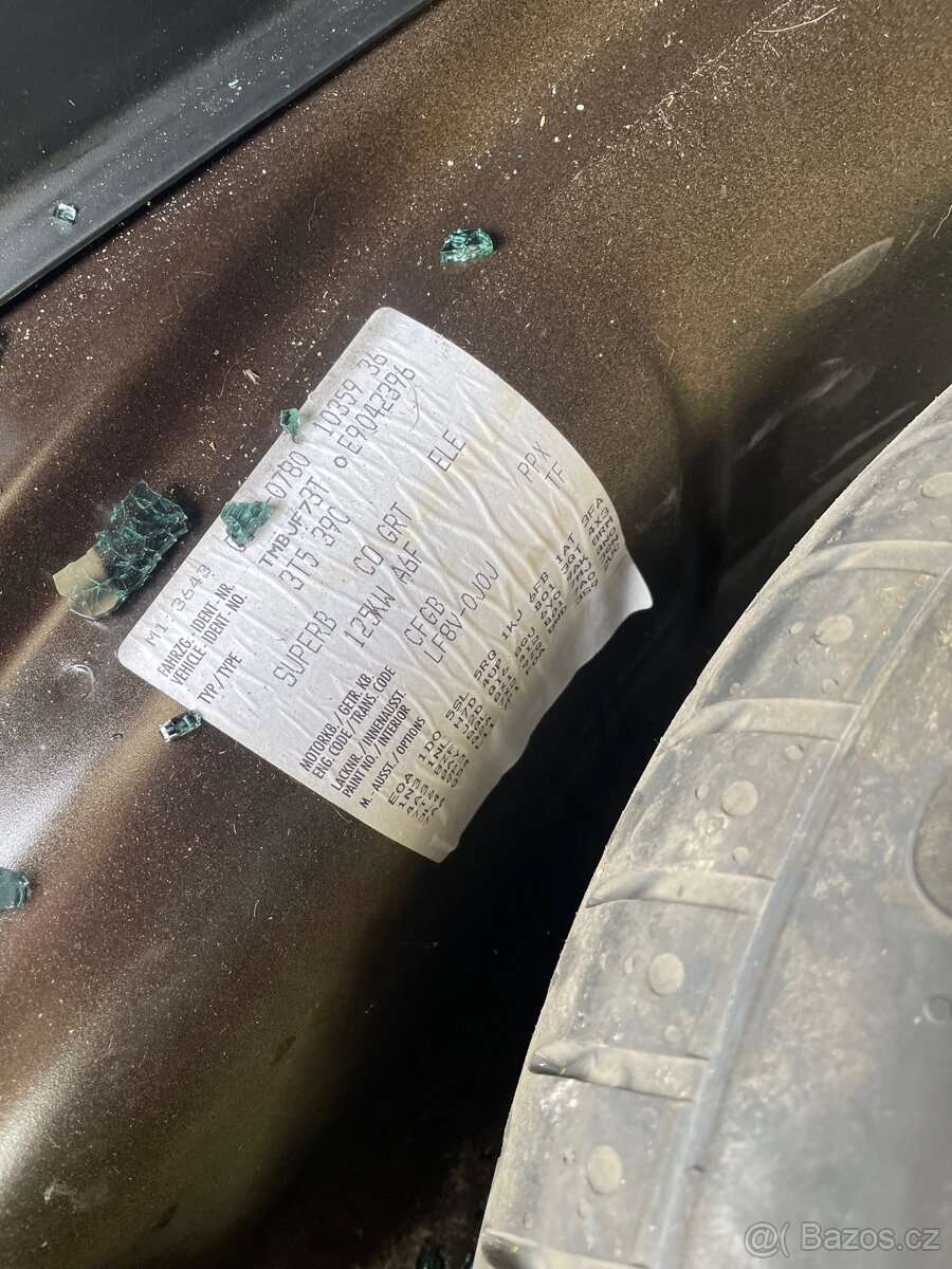 Veškeré ND - Š.Superb II Combi / 2.0 TDi 125kw / CFGB , PPX - 8