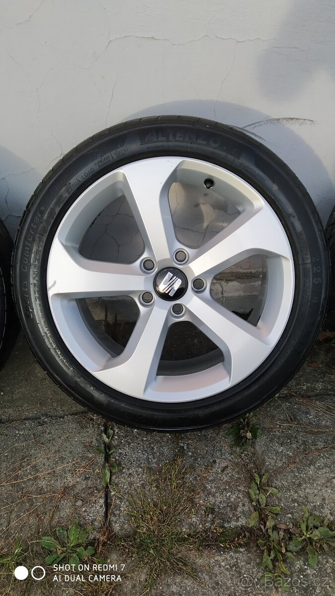 Alu orig. letní sada VW Brooklyn 5x112 7,5J - 8