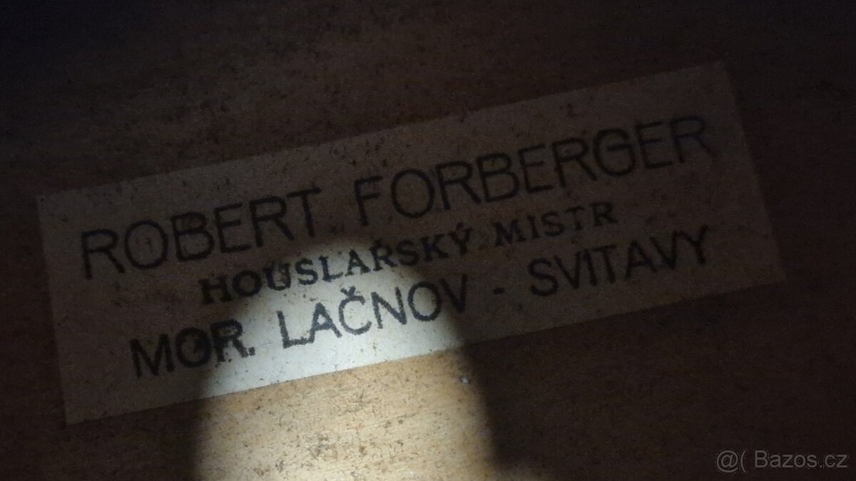 Robert Forberger (1899–1994) – Houslař - 8