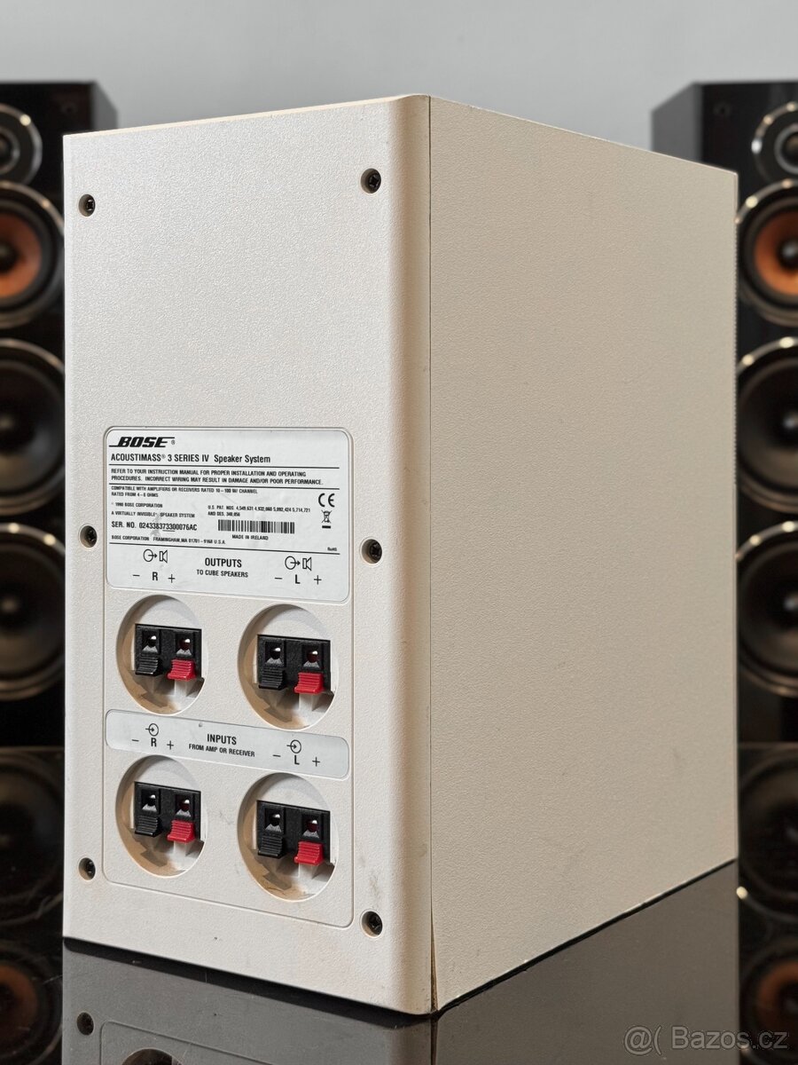 Bose Acoustimass 3 Series IV 2.1 sestava - 8