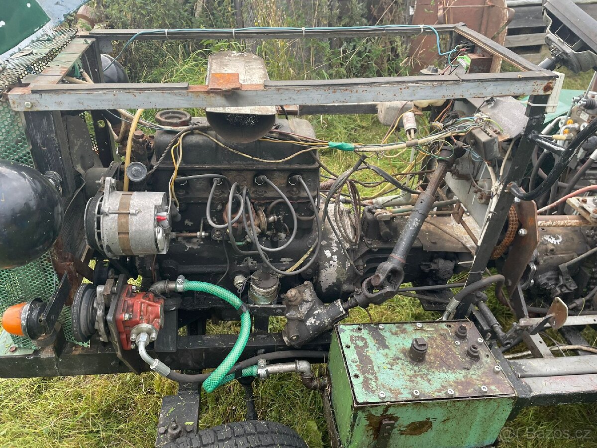 Malotraktor domácí výroby - 8