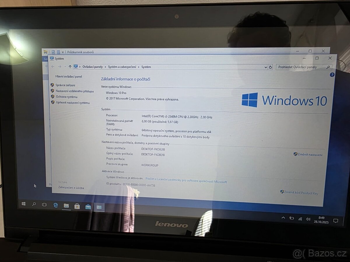 Dotykový notebook Lenovo G500s Touch - 8