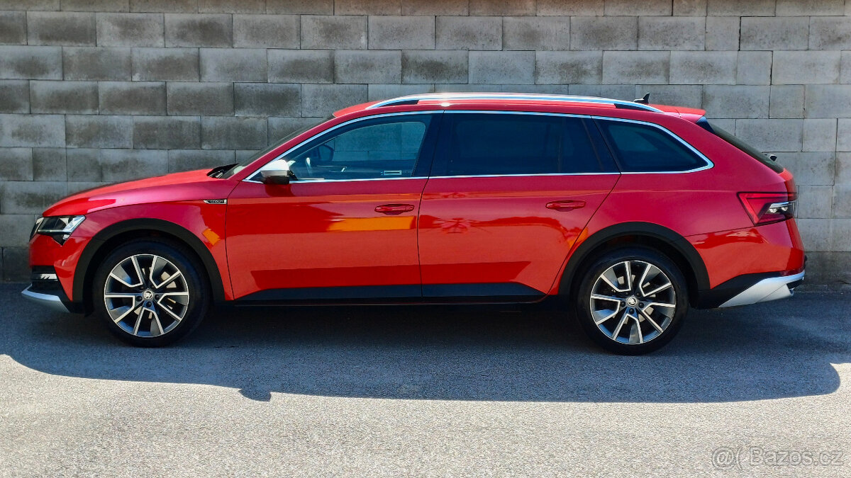 Superb combi 2.0TDI 4x4 140kW SCOUT-1maj-koup.ČR-NEHAV-DPH- - 8