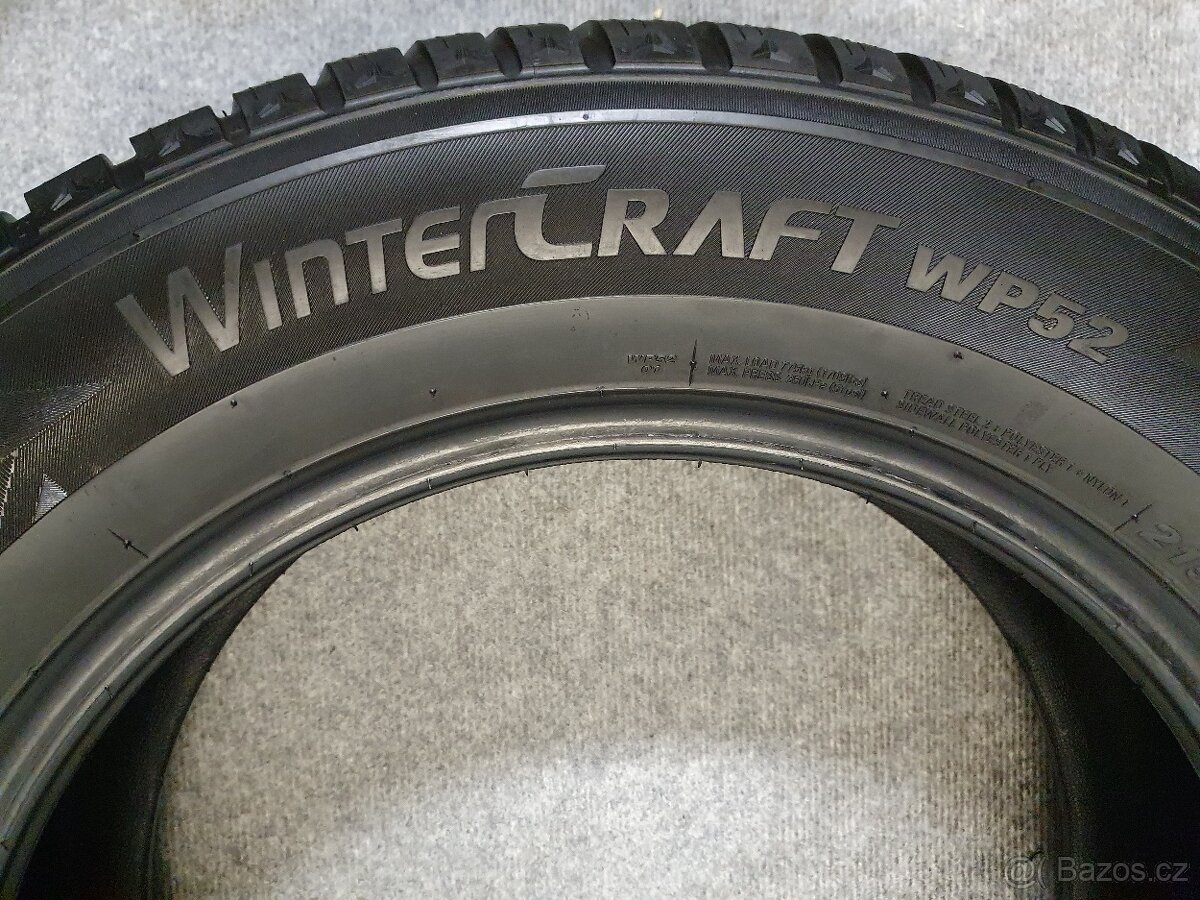 2x ZÁNOVNÍ 215/65 R17 Zimní pneu Kumho WinterCraft WP52 - 8