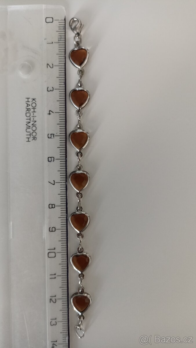 MIX šperky - náhrdelníky, dětské náramky, náušnice, prsten - 8