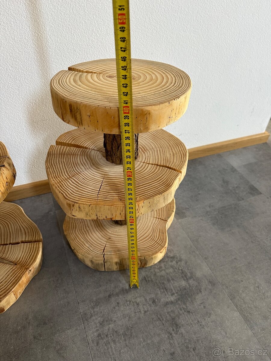 Masivní stojany na svatební dort a cupcakes - 8