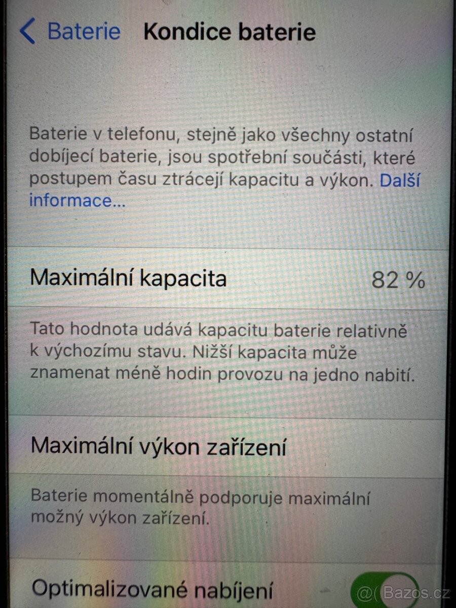 iPhone 7 - černý - 128 GB - 8