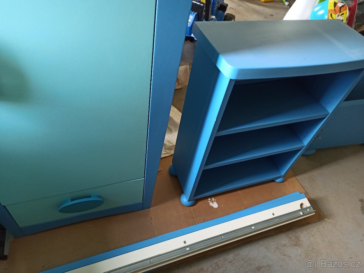 Modrý dětský nábytek - 8