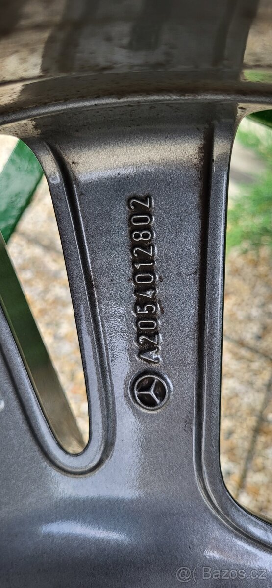 ZIMNÍ SADA ORIG. ALU KOL MERCEDES BENZ C KLASSE 18" - 8