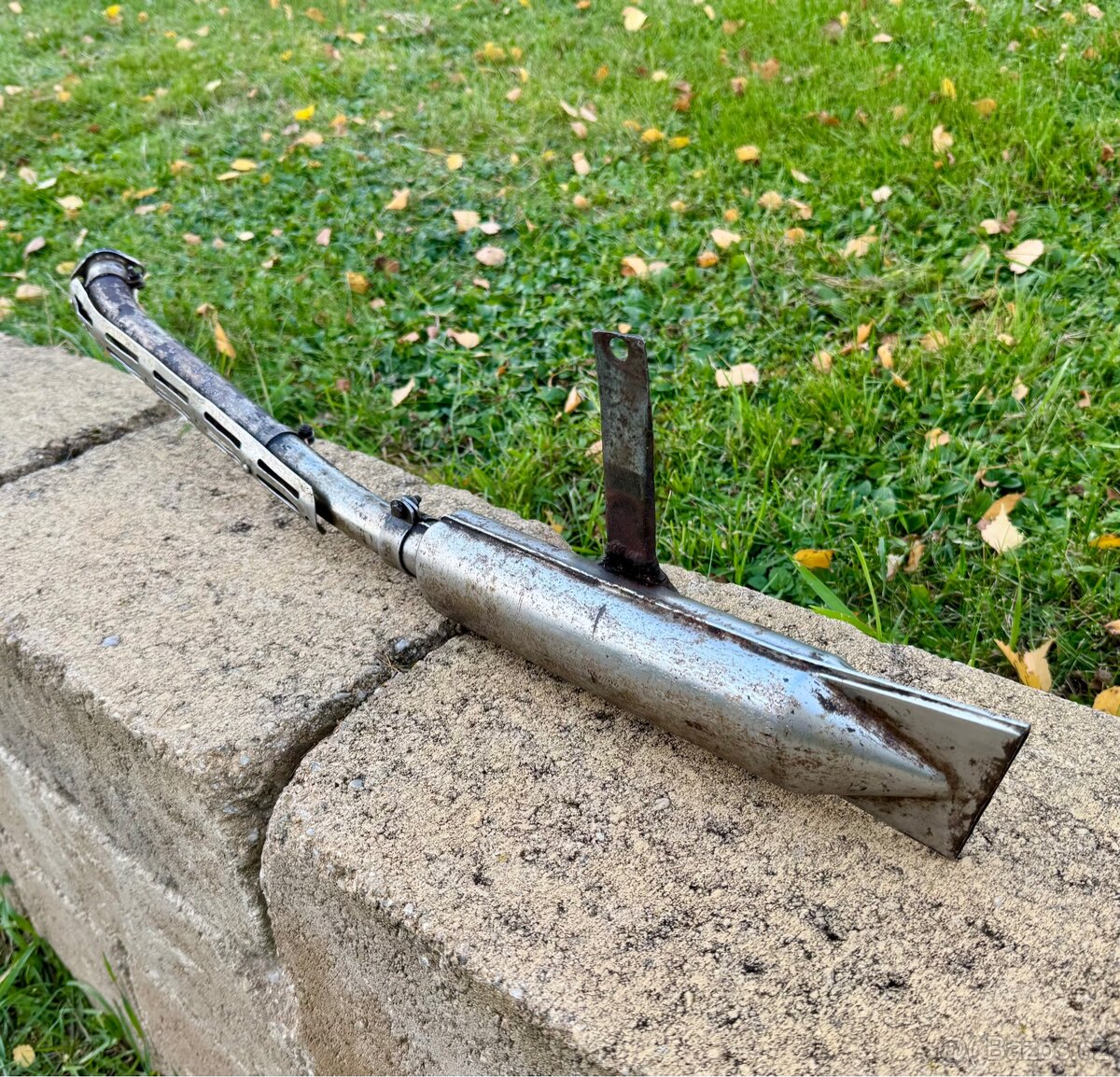 Jawa 100 Robot - výfuk - 8